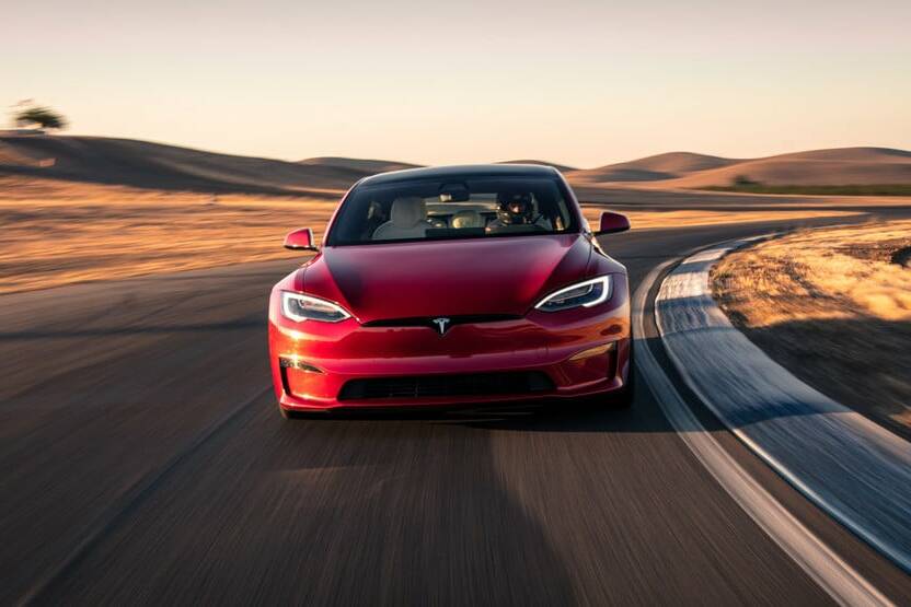 Tesla Mode S Plaid mode Track