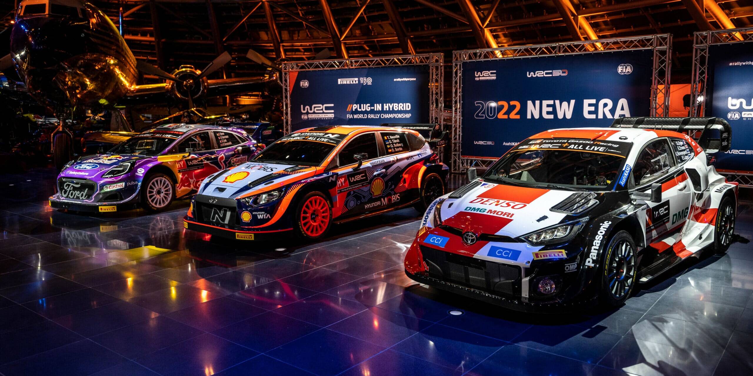 WRC 2022 Rally1 hybrides rechargeables