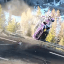 vidéo YouTube crash Adrien Fourmaux Rallye Monte-Carlo 2022