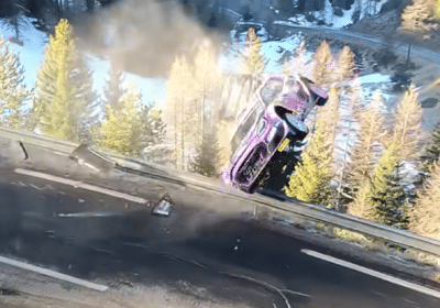 vidéo YouTube crash Adrien Fourmaux Rallye Monte-Carlo 2022