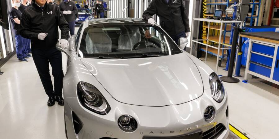 Alpine Crossover GT Manufacture Alpine Dieppe Jean Rédélé