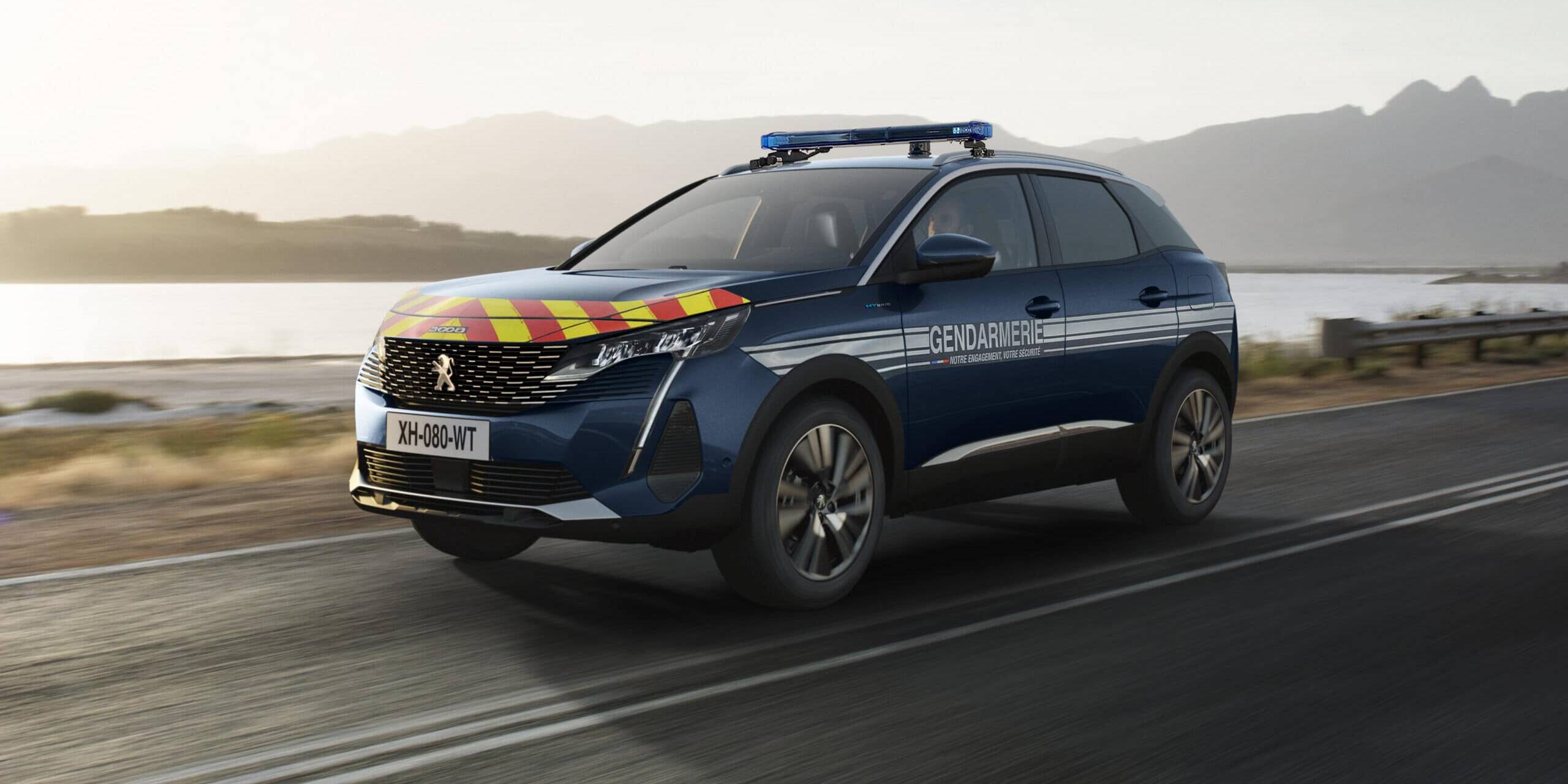 Peugeot 3008 hybride Gendarmerie nationale