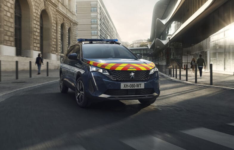 Peugeot 3008 hybride Gendarmerie nationale