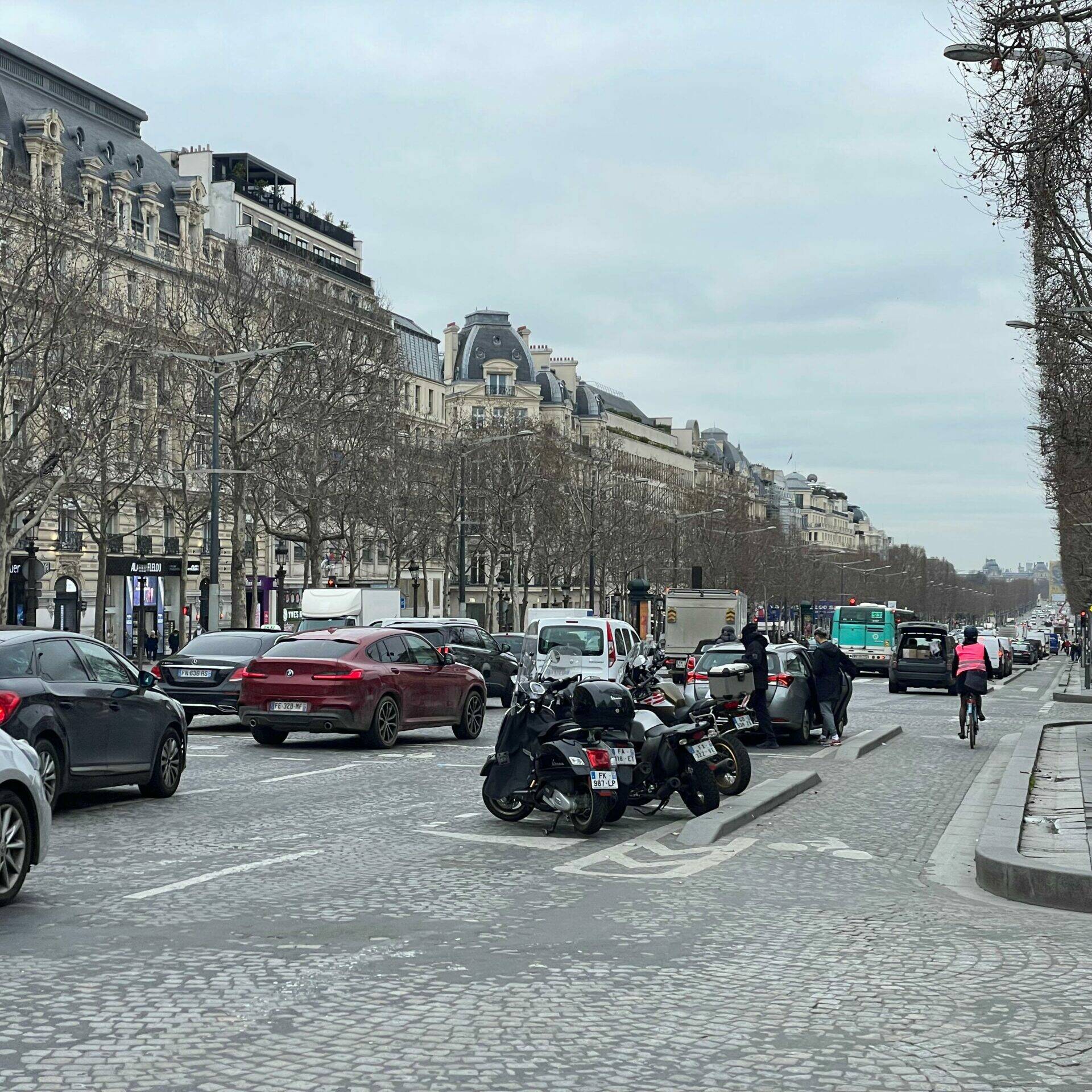 Convoi de la liberté blocage Paris