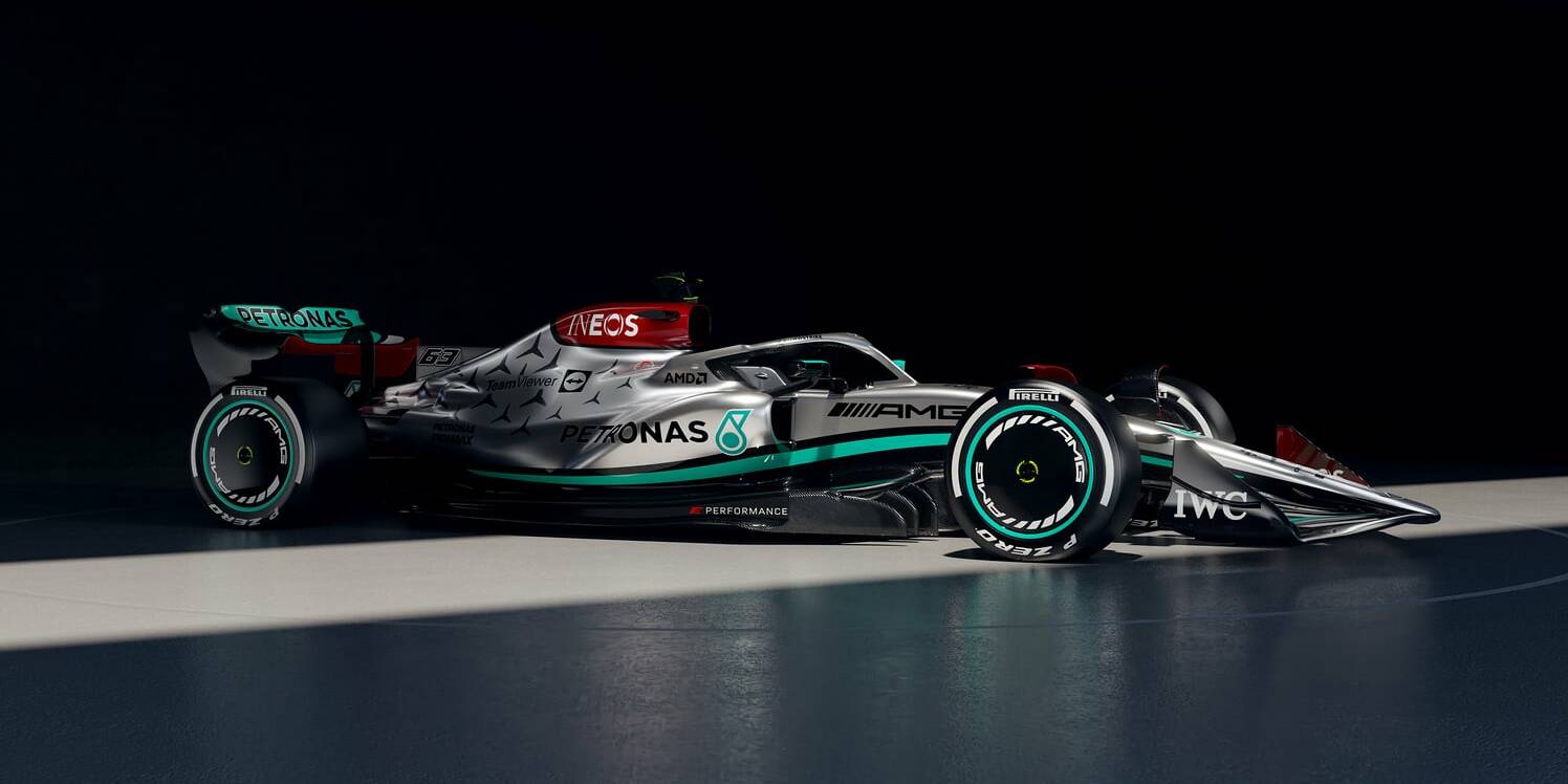 Mercedes-AMG F1 W13 E Performance Launch - W13 F1 2022 Lewis Hamilton