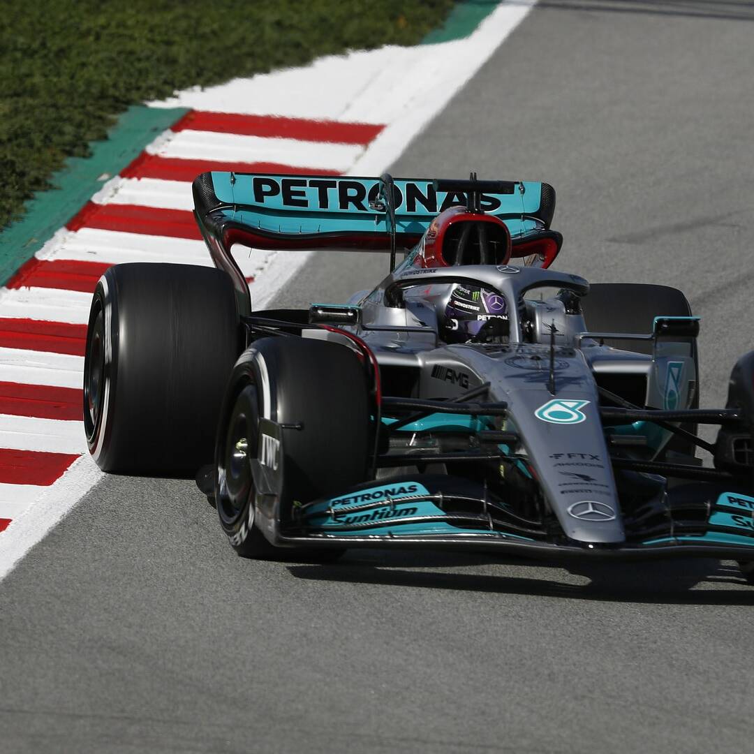 Lewis Hamilton F1 2022 essais Barcelone