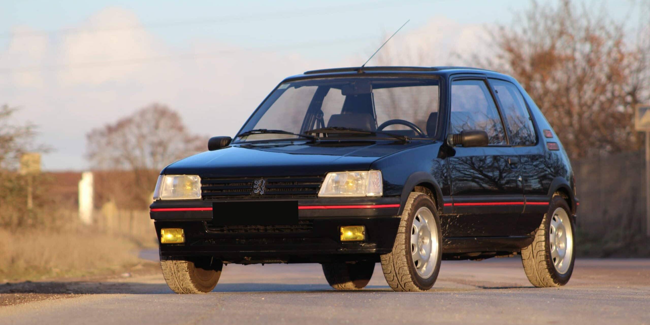 Peugeot 205 GTI yougtimer Rétromobile 2022 Artcurial Motorcars