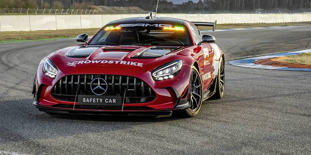 voiture de sécurité safety car F1 2022 Mercedes-AMG GT Black Series