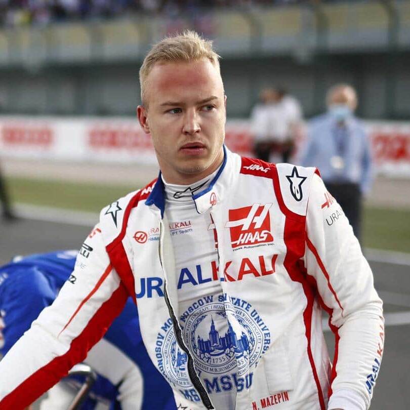 Nikita Mazepin F1 2022 Vladimir Poutine Haas F1 Team