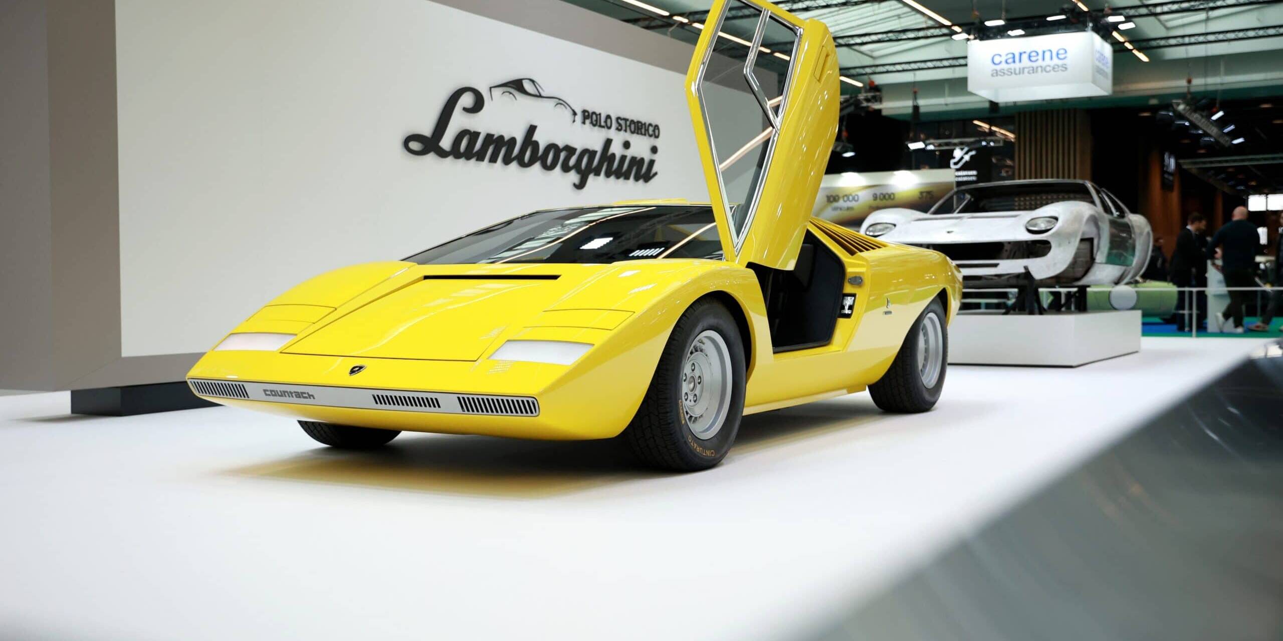 Rétromobile Lamborghini Countach LP500