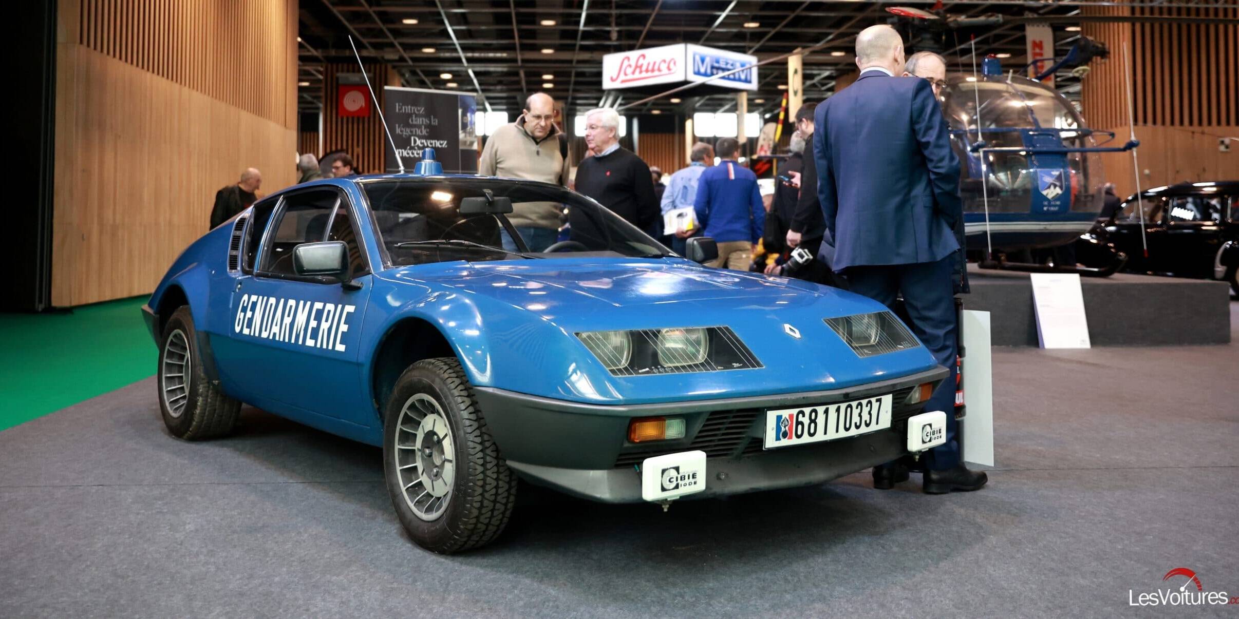 Rétromobile 2022 gendarmerie nationale