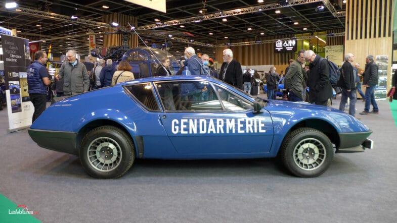 Rétromobile 2022 gendarmerie nationale
