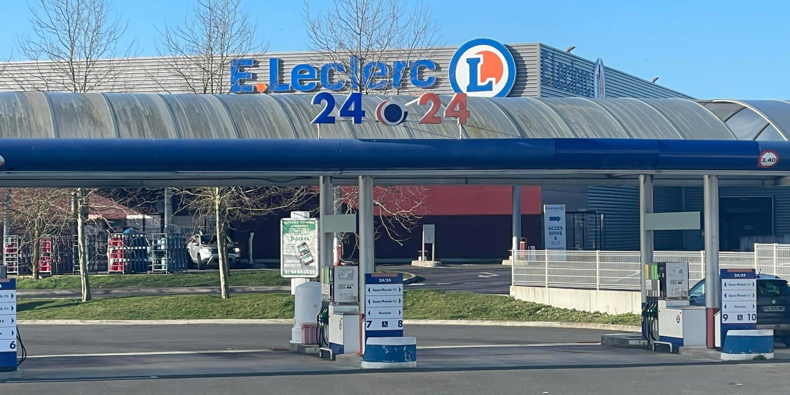 prix des carburants Leclerc stations-service baisse