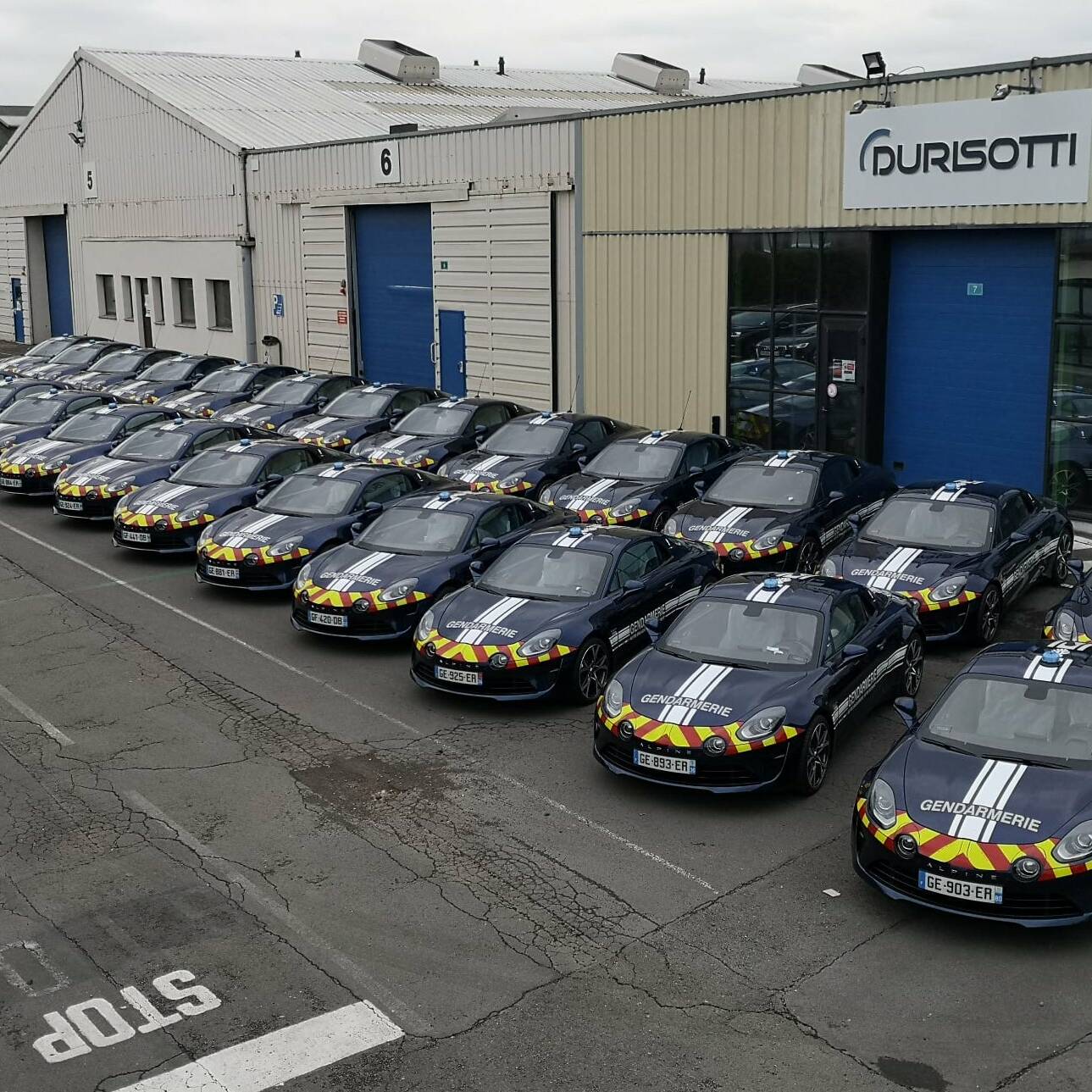 Alpine A110 Gendarmerie nationale