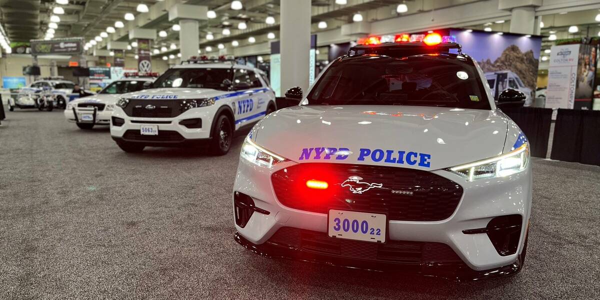 Ford Mustang Mach-E NYPD New York
