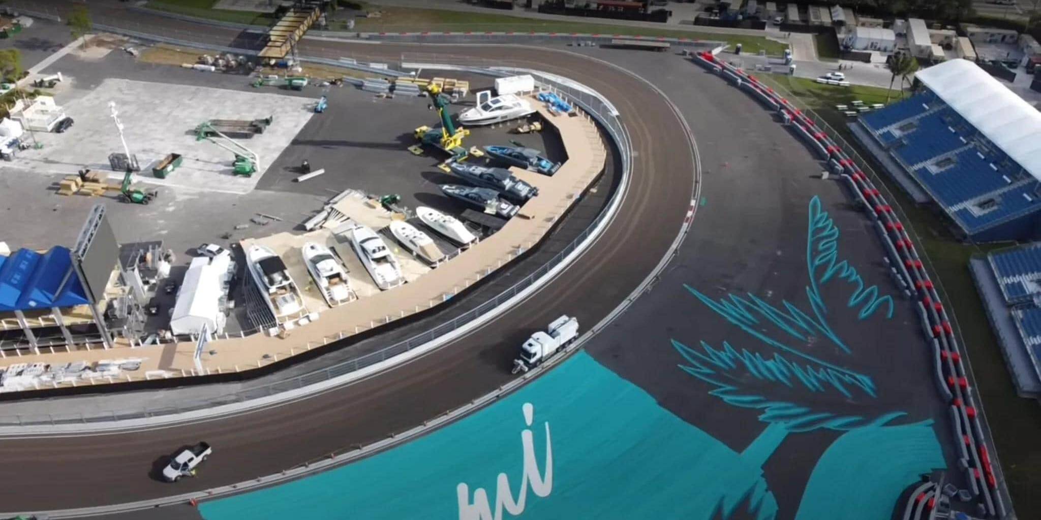 Fausse marina GP de Miami 2022 F1 Formule 1 Twitter