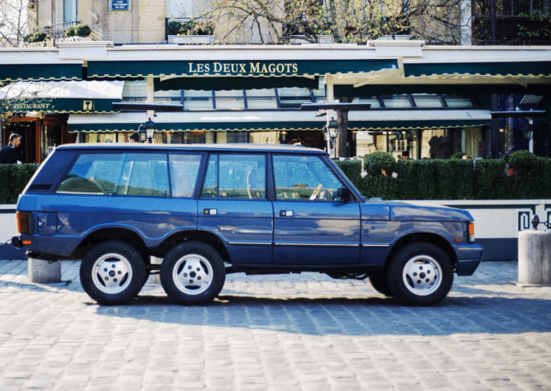 Range Rover à 6 roues Aguttes