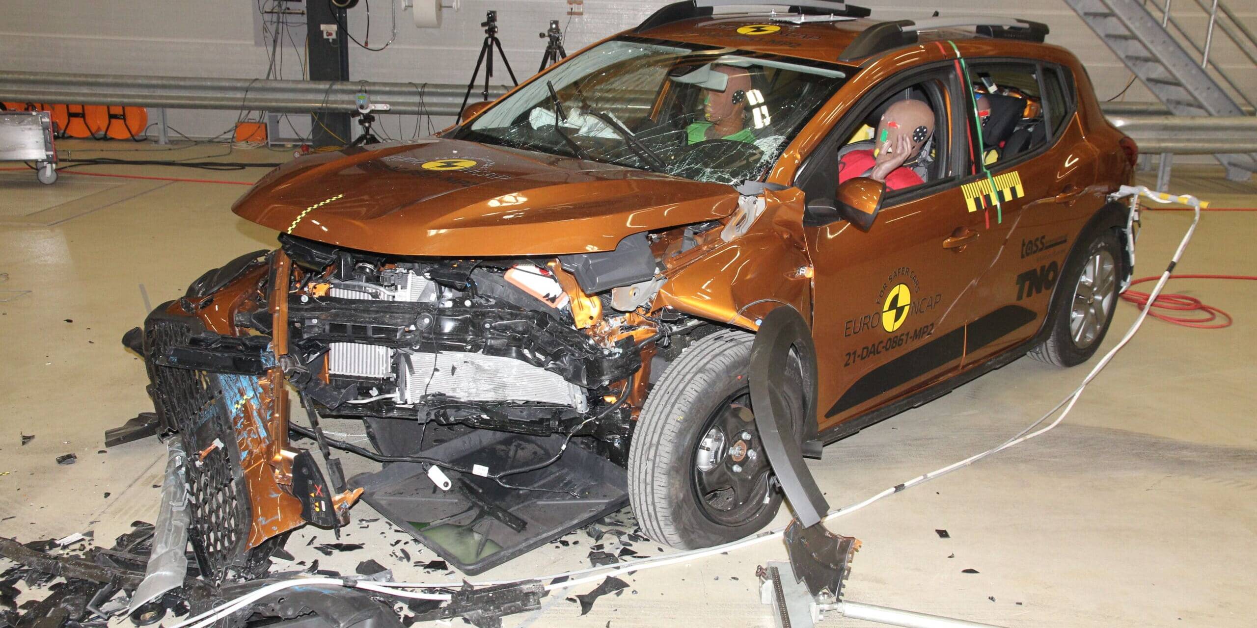 Dacia Jogger crash-test Euro NCAP