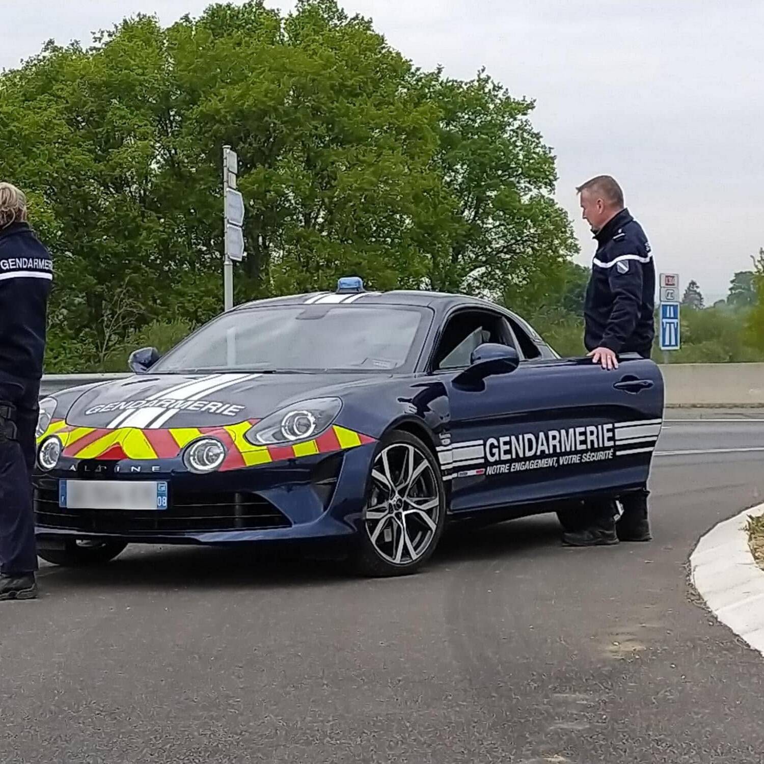 Alpine A110 gendarmerie gendarmerie nationale