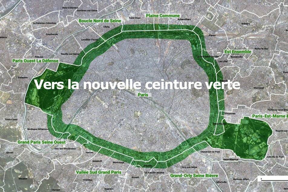 Anne Hidalgo Périphérique Paris ceinture verte