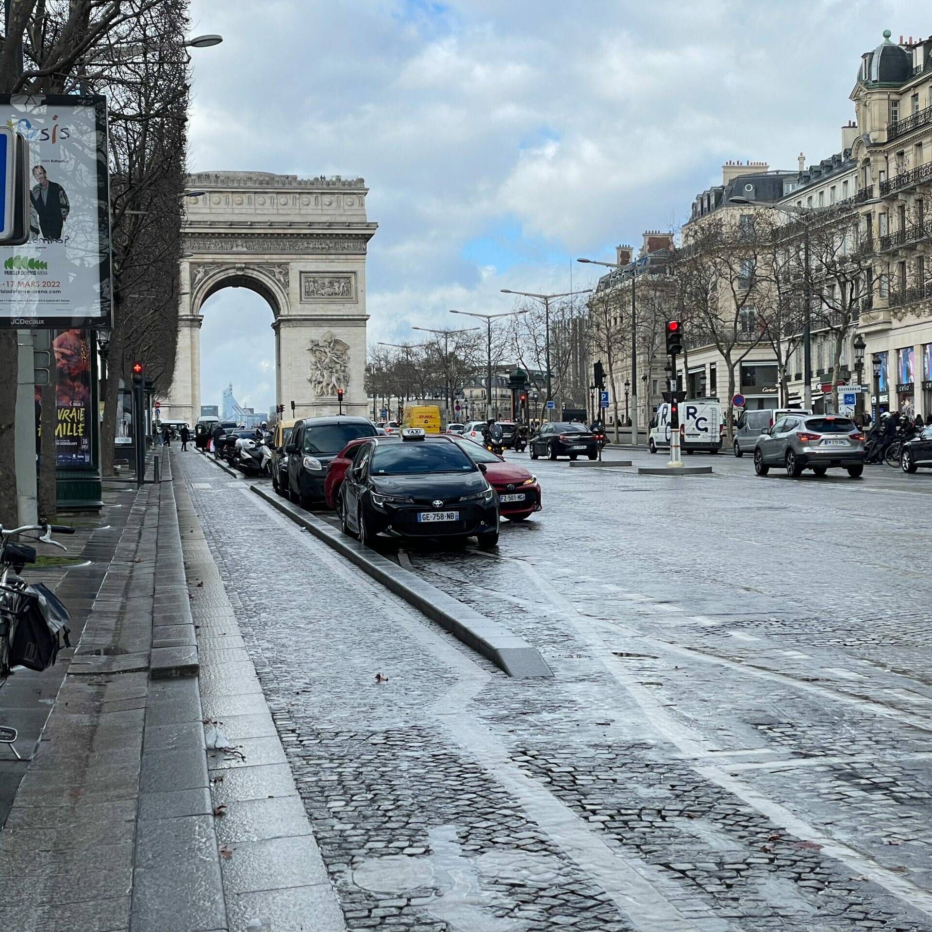 travaux Champs-Elysées JO Paris 2024
