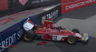 Charles Leclerc vidéo Grand Prix Historique de Monaco