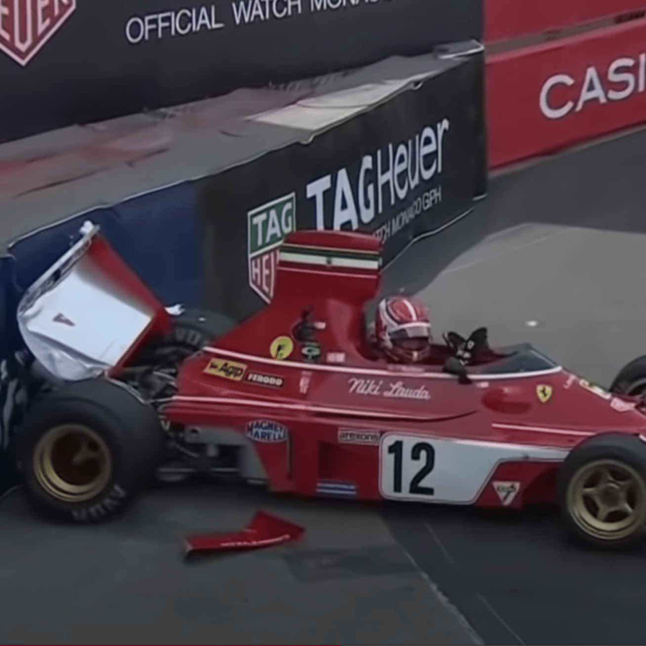 Charles Leclerc vidéo Grand Prix Historique de Monaco