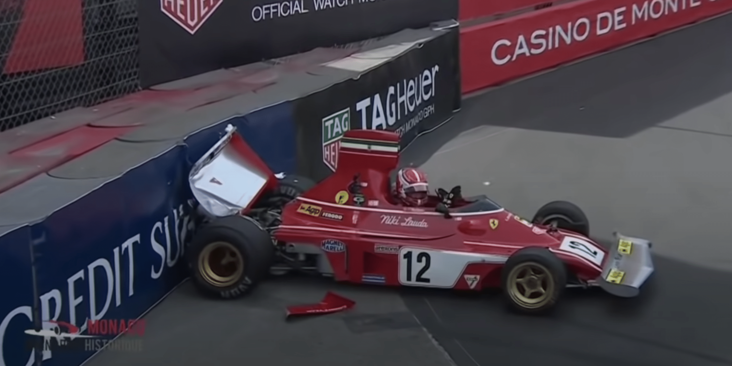 Charles Leclerc vidéo Grand Prix Historique de Monaco
