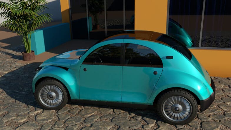 Citroën 2CV électrique E-Car
