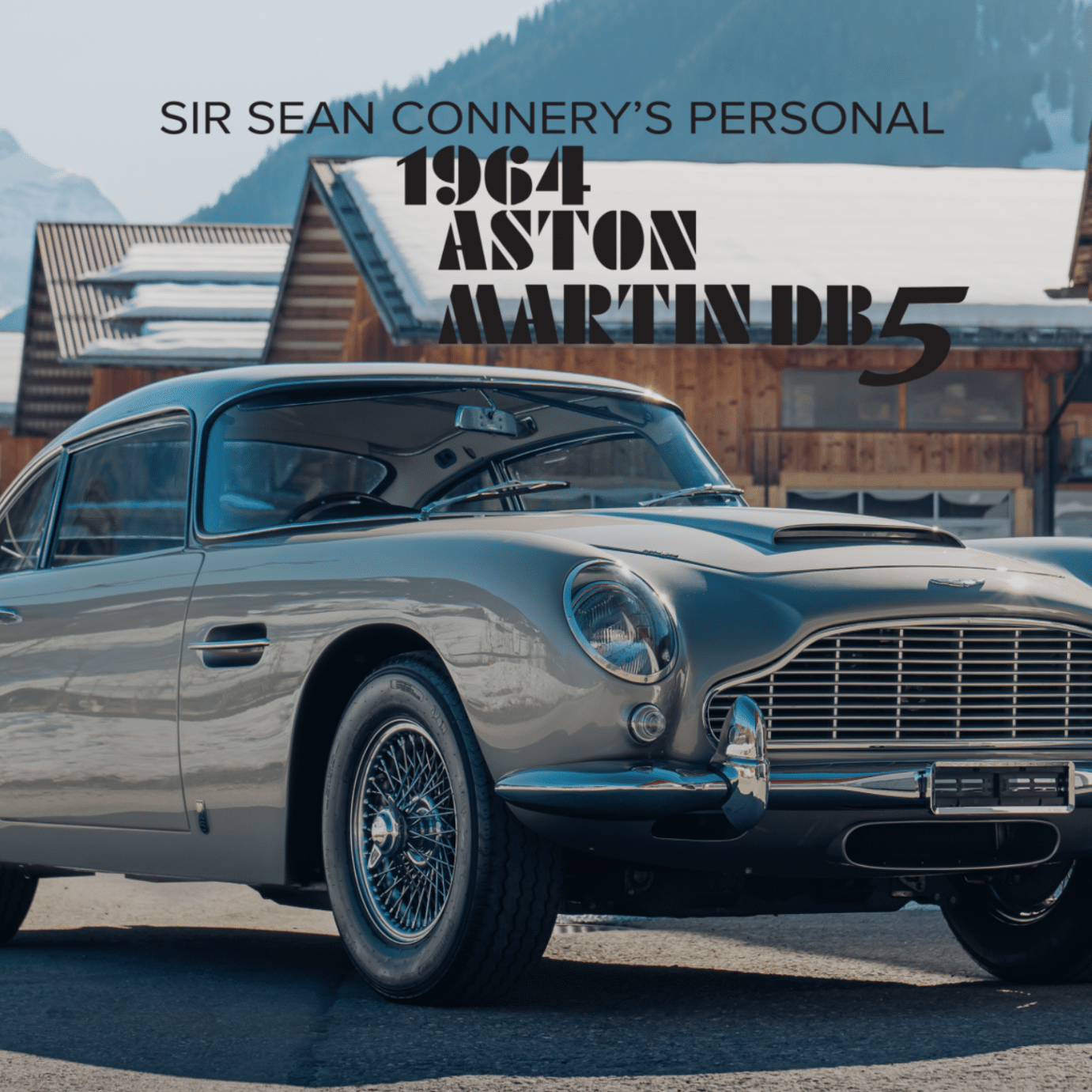 Sean Connery Aston Martin DB5 James Bond