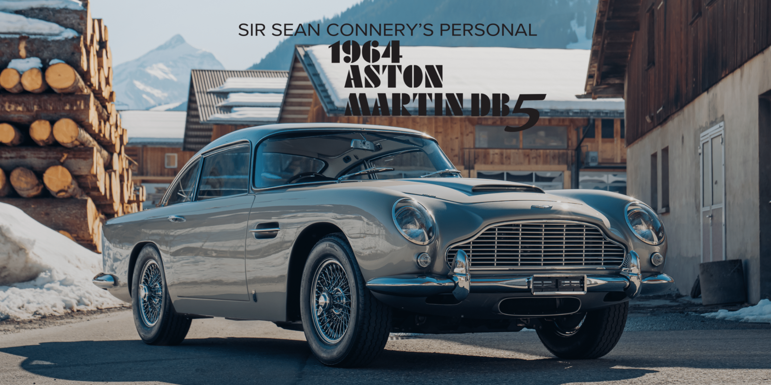 Sean Connery Aston Martin DB5 James Bond
