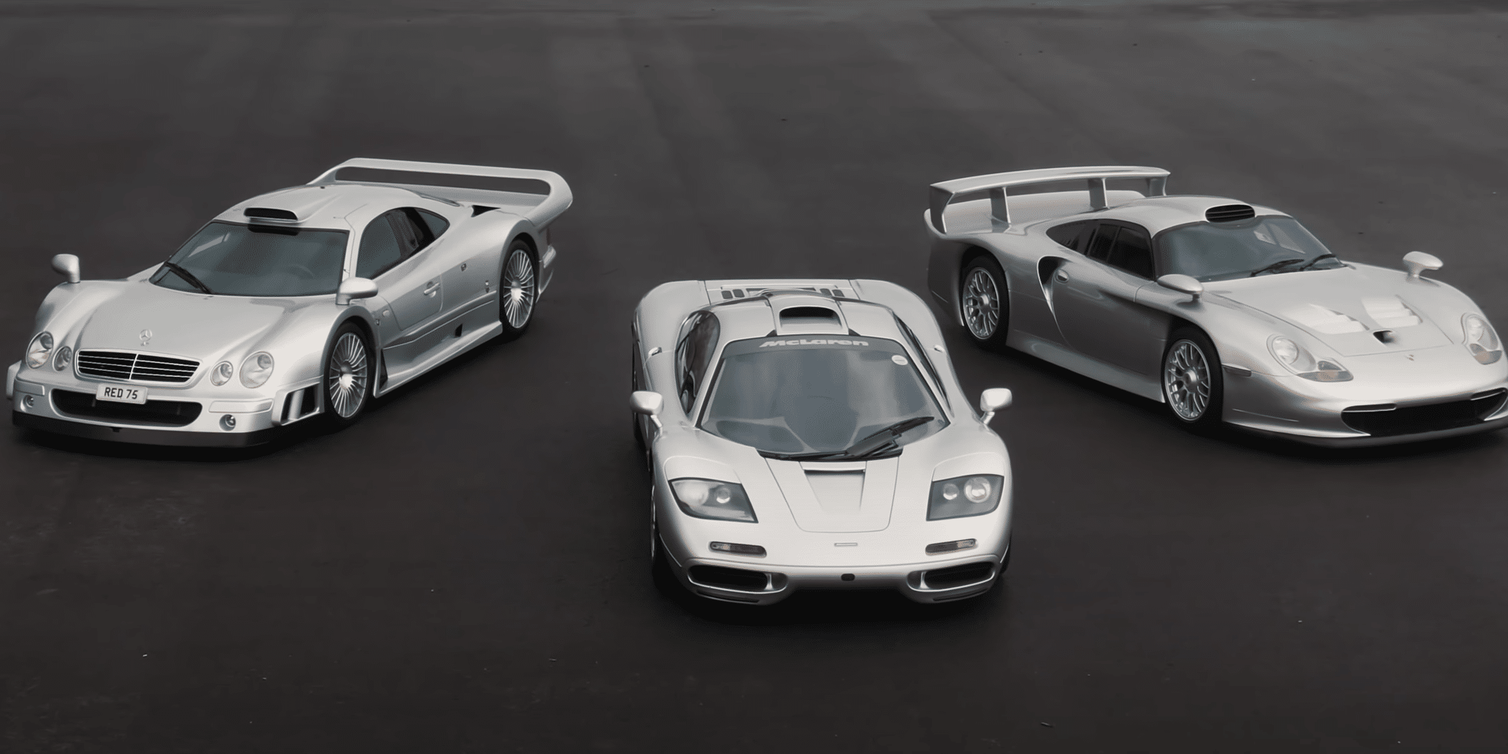 vidéo Porsche 911 GT1 McLaren F1 Mercedes-Benz CLK GTR
