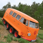 Volkswagen Combi T1 à chenilles