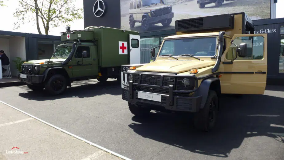 Mercedes Benz Classe G Le Caracal Et Les Autres Versions Destin es Aux Forces Sp ciales Les 