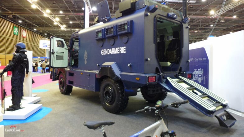 Gendarmerie nationale Soframe Arive Centaure VBP