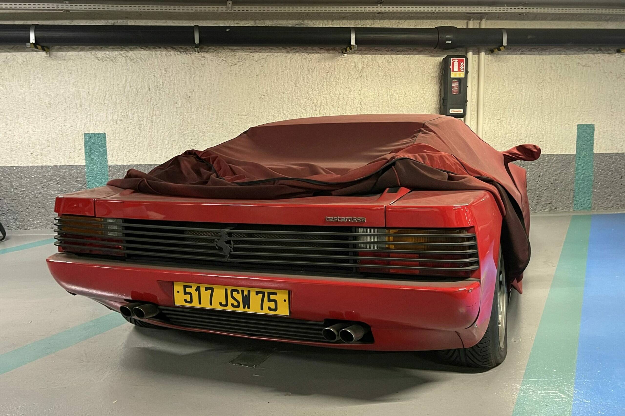 Ferrari Testarossa Artcurial Motorcars Le Mans Classic 2022