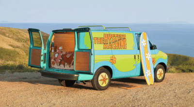 Scooby-Doo camping-car The Mystery Machine airbnb