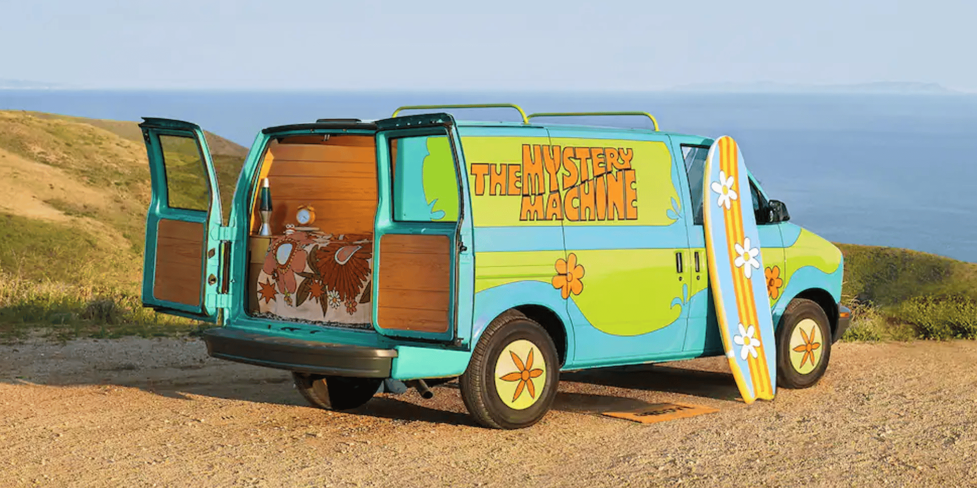 Scooby-Doo camping-car The Mystery Machine airbnb