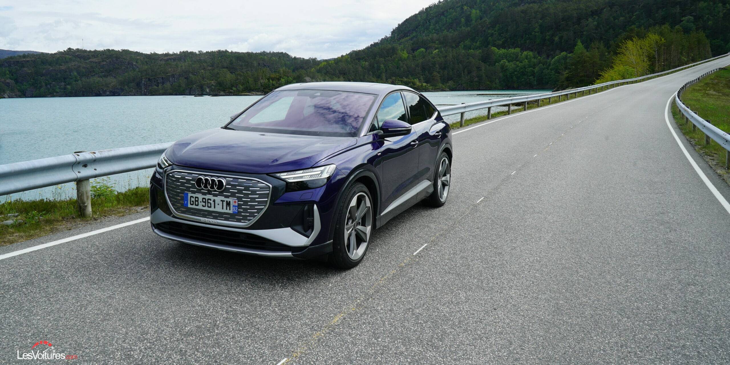 Essai Audi Q4 e-tron Sportback Norvège