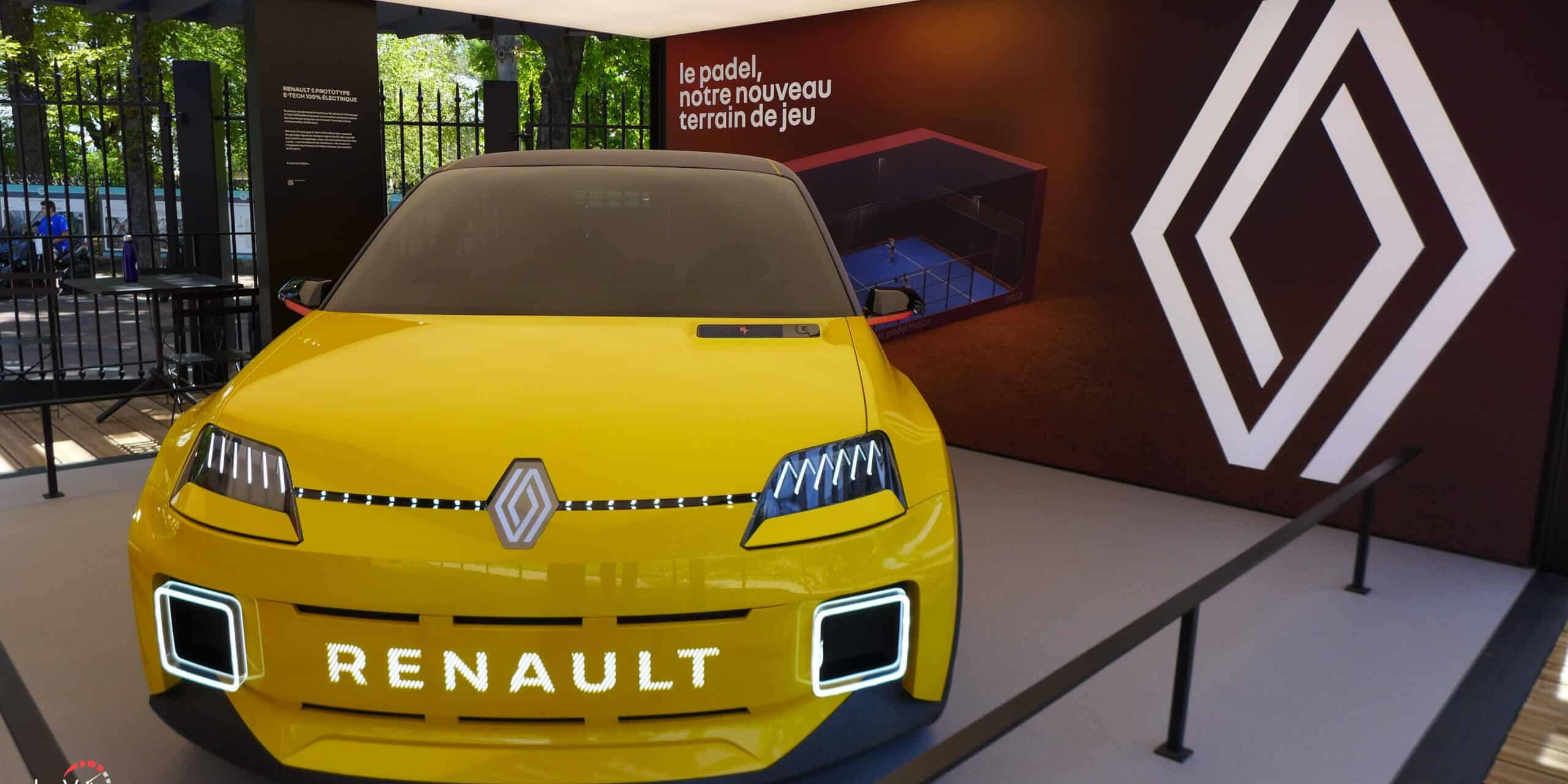 Renault 5 E-Tech electric voiture électrique Renault 5 électrique