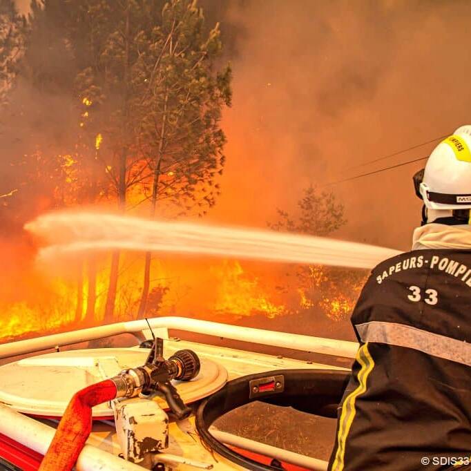 incendies gironde voiture électrique