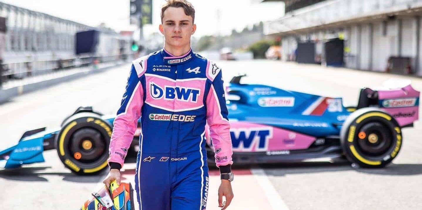 Oscar Piastri Alpine F1 Team McLaren Racing F1