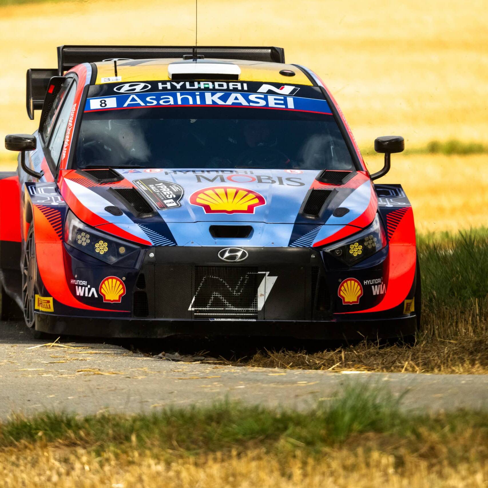 Ott Tänak Rallye d'Ypres Belgique WRC 2022