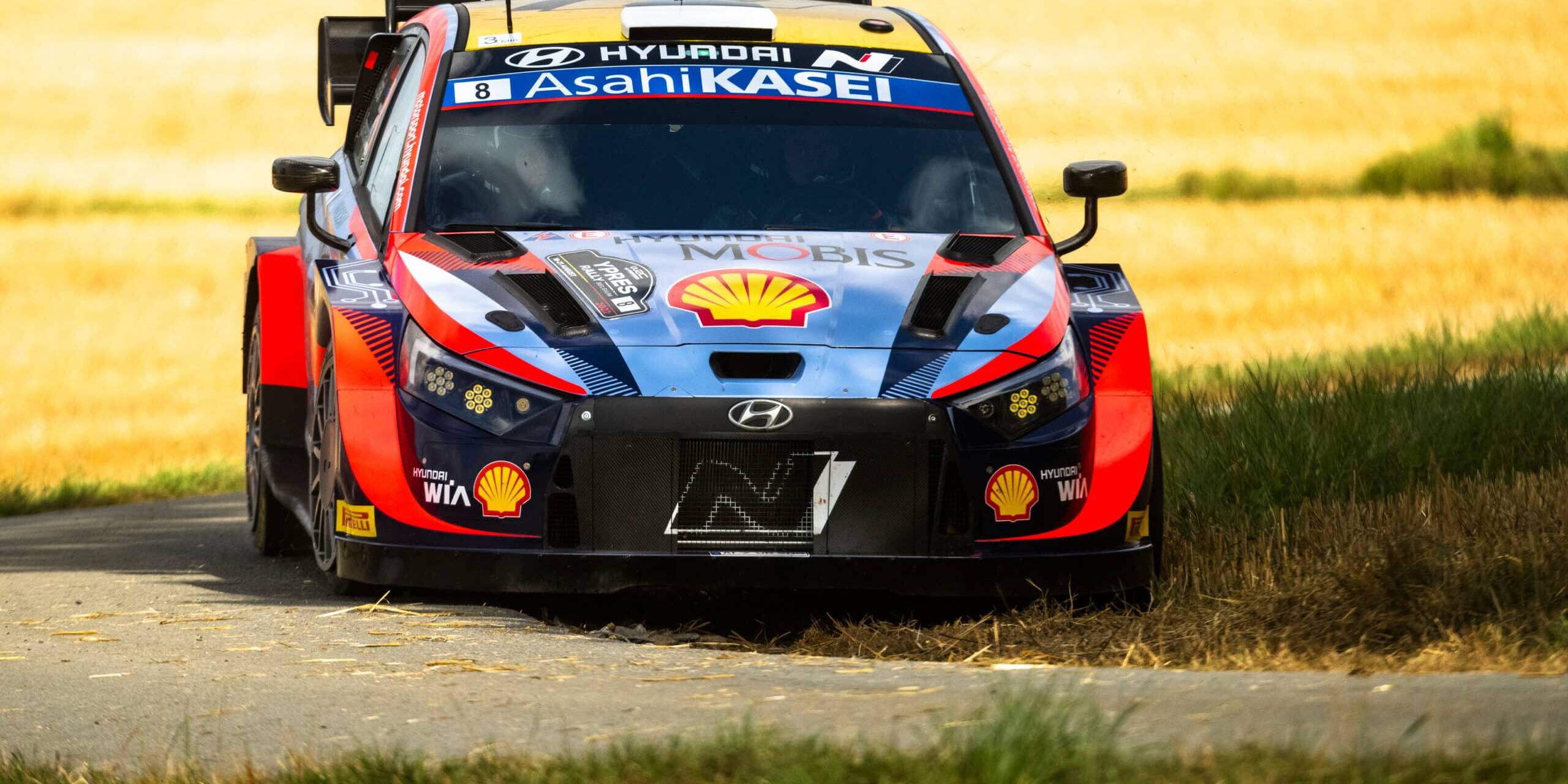 Ott Tänak Rallye d'Ypres Belgique WRC 2022