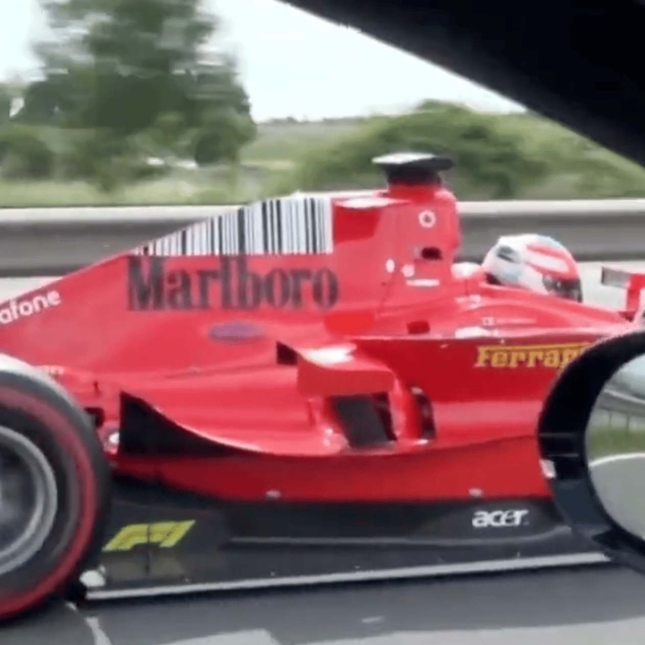 vidéo monoplace autoroute