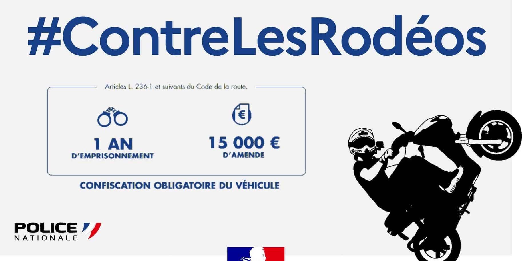 rodéo sauvage rodéo urbain Gérald Darmanin