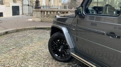 SUV Paris pneus dégonflés