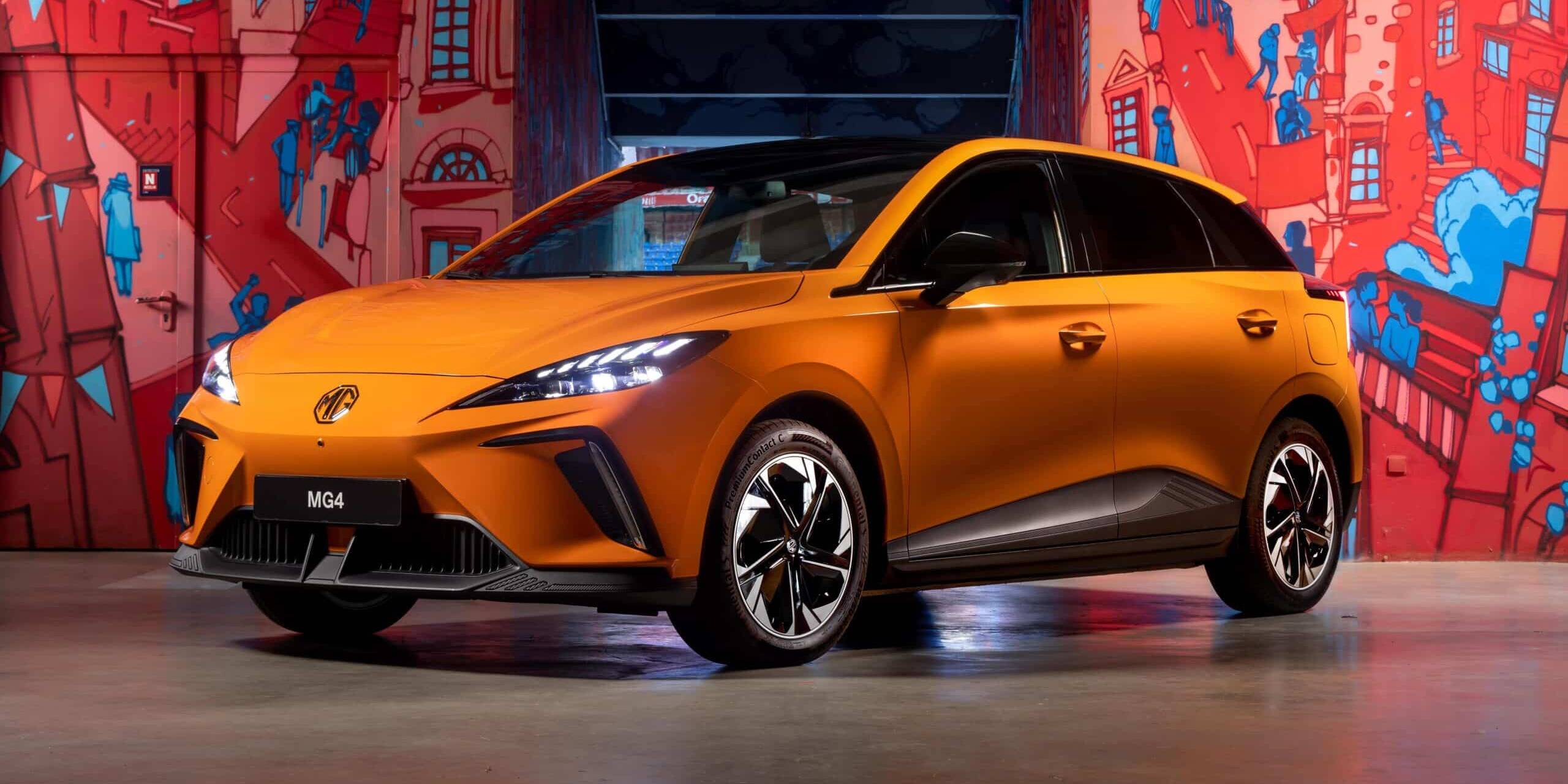 MG4 voiture électrique 99 € par mois