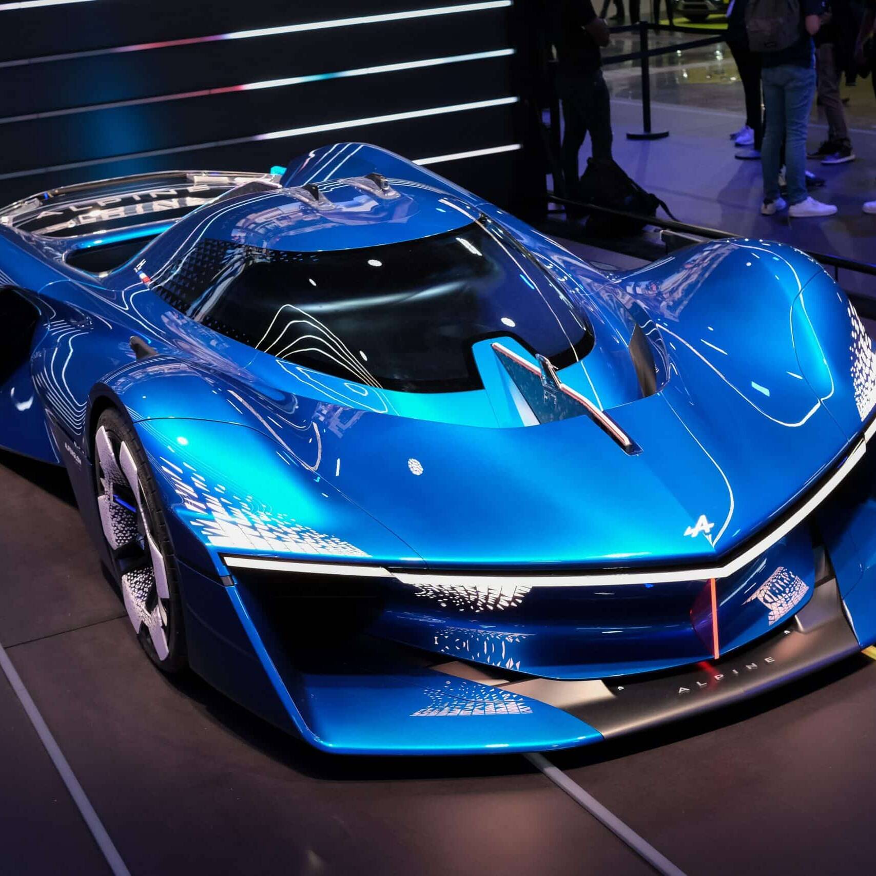 Mondial de l'Auto Alpine Alpenglow