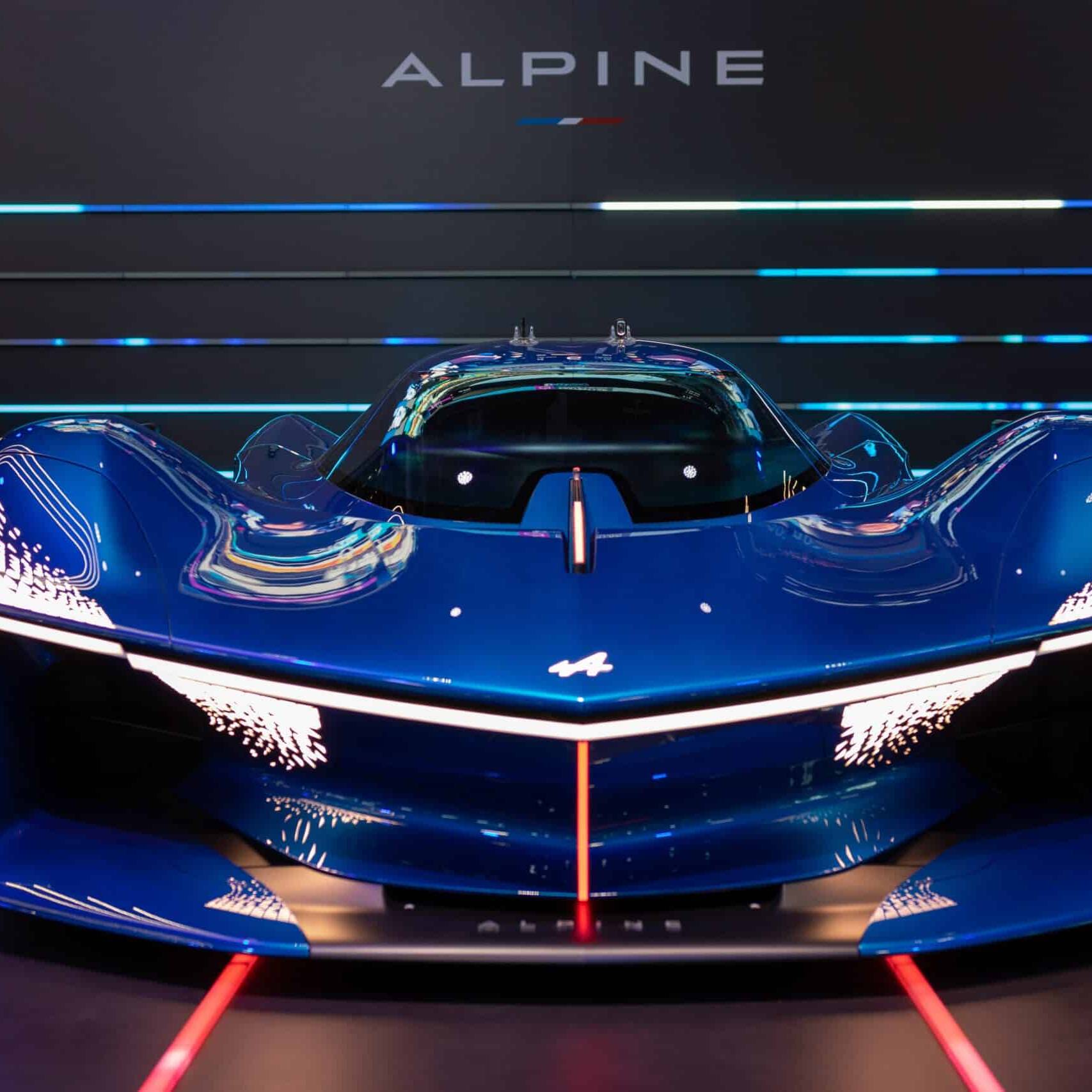 Mondial de l'Auto Alpine Alpenglow LMDh 24 Heures du Mans